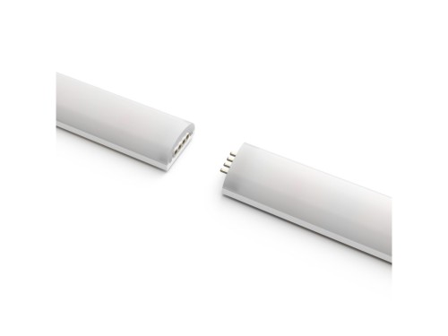 Không gian ánh sáng trắng và màu Hue Gradient Lightstrip base