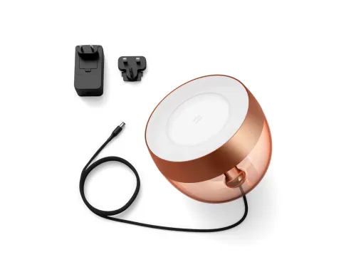 Không gian ánh sáng trắng và màu Hue Iris SE Copper