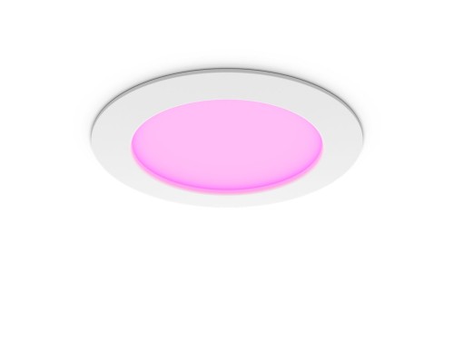 Không gian ánh sáng trắng và màu Hue Slim Downlight L
