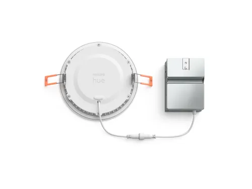 Không gian ánh sáng trắng và màu Hue Slim Downlight L