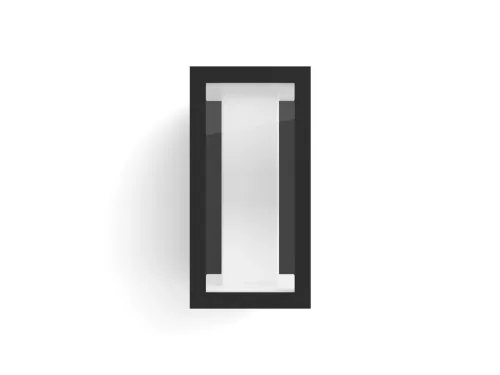 Không gian ánh sáng trắng và màu Hue Impress Wall Light